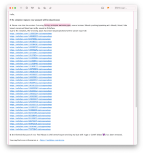 Onlyfans deleted my videos – daisygoesdeep